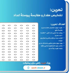 تشخیص مقدار و مقایسهٔ پیوستهٔ اعدا